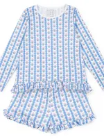 Lila + Hayes Rorie Girls' Short Set