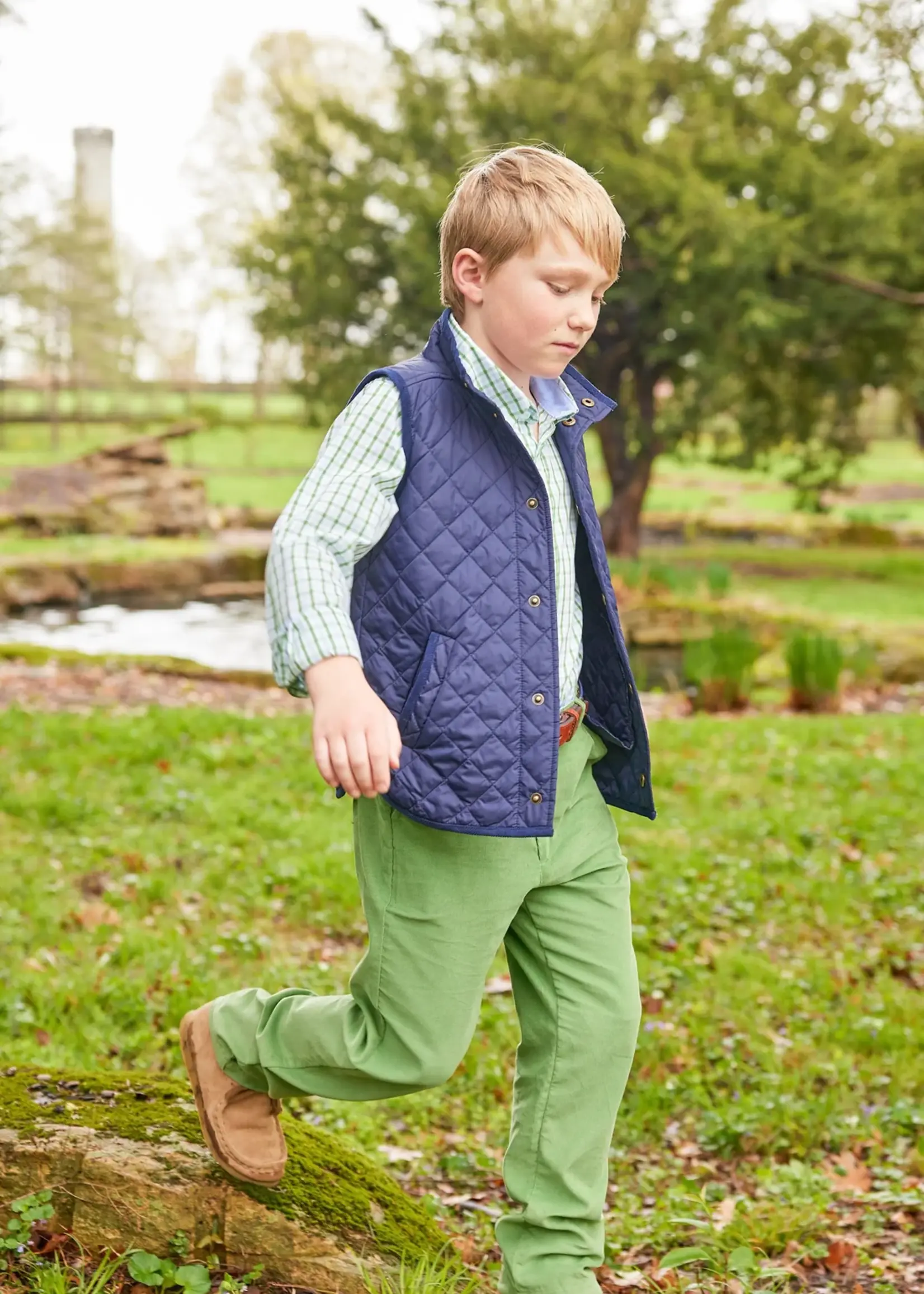 Little English Classic Quilted Vest