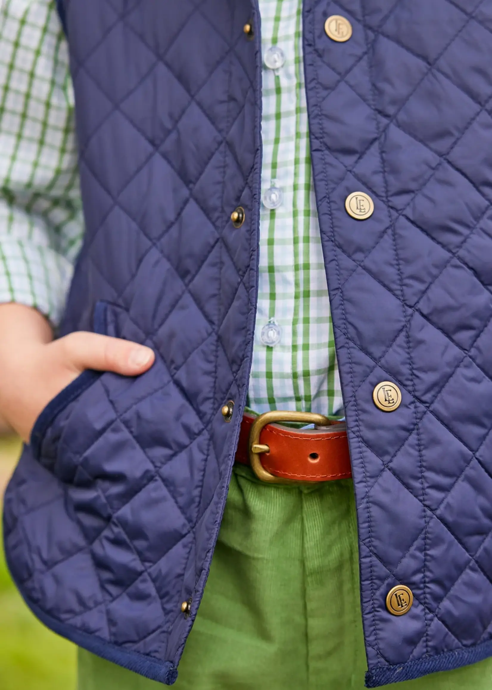 Little English Classic Quilted Vest