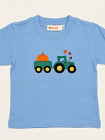 Luigi Kids Boys S/S Tractor & Wagon w/Pumpkin