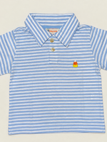 Luigi Kids Boys S/S Polo Candy Corn