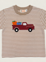 Luigi Kids Boys S/S Backhoe w/ Pumpkin