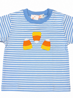 Luigi Kids Boys S/S Stripe 3 Candy Corn