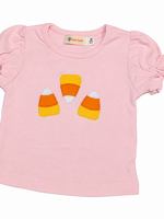 Luigi Kids Girls S/S Three Candy Corn