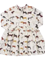 Pink Chicken Girls Autumn Dress