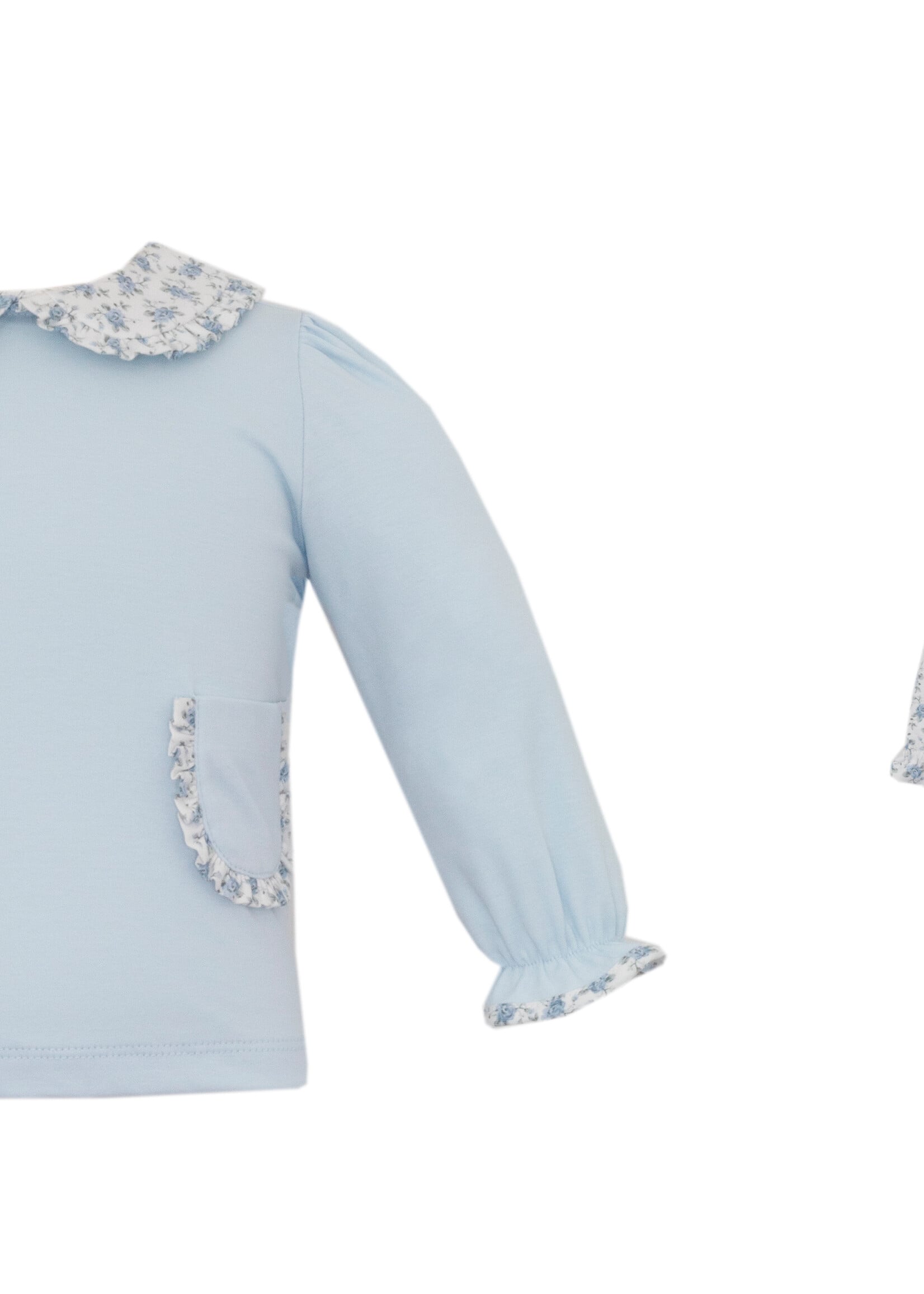Petit Bebe Floral Bloomer Set L/S