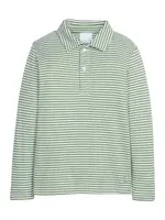 Little English Long Sleeve Polo
