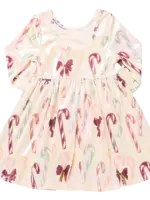 Pink Chicken Girls Lame Steph Dress