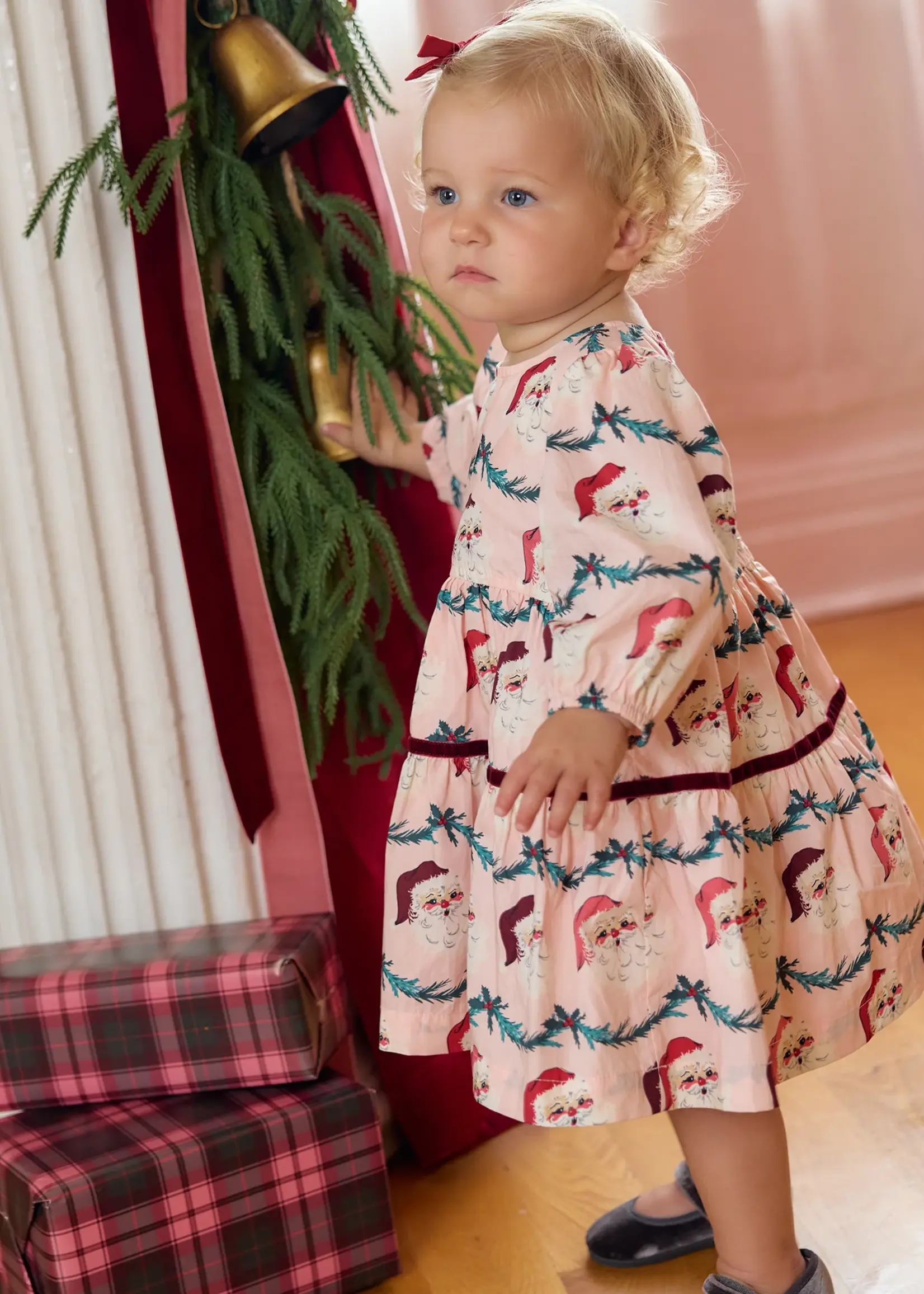 Pink Chicken Baby Girls Maribelle Dress Set-