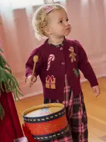 Pink Chicken Baby Girls Constance Sweater