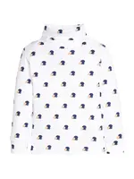 Little English Printed Turtleneck