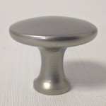 Gustafsons Lighting Brushed Satin Nickel Finish "Mushroom" Cabinet Drawer Knob