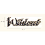 Large Wildcat Decal