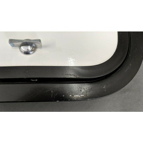 Lippert Components 31.5" x 16.5" Baggage Door White w/ Black Trim