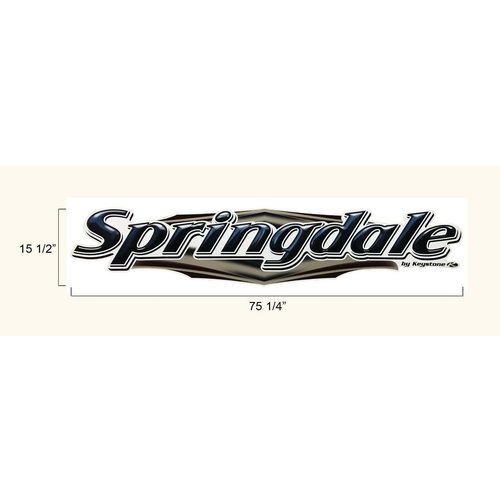 Large Springdale by Keystone Decal