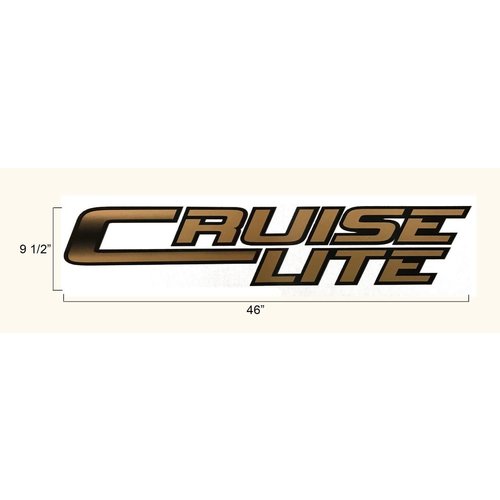 Cruise Lite Vinyl Graphic Decal RV Trailer Camper Motorhome