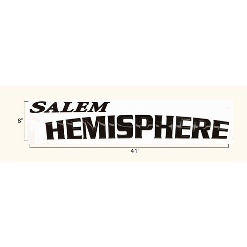 Salem Hemisphere Decal