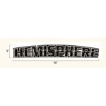 Hemisphere Decal