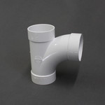 2" Y Central Vac PVC Fitting