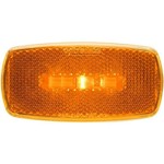 Optronics Inc. LED Amber Clearance Light w/ Black Base