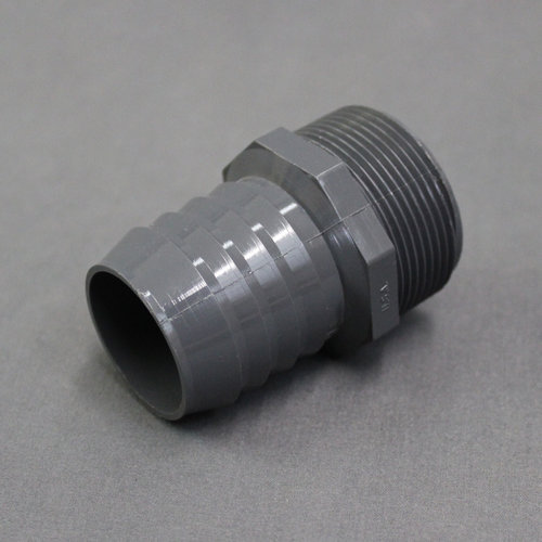 Dura Faucet 1 1/2" Barb x Mip PVC Adapter Insert Coupling