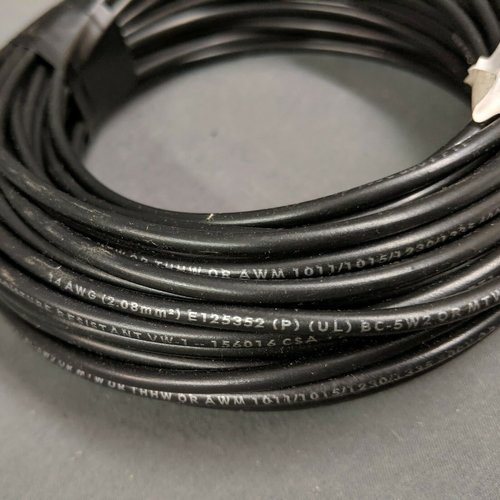 50' 14 AWG Gauge Wire Black Copper Water Resistant - Affordable RVing
