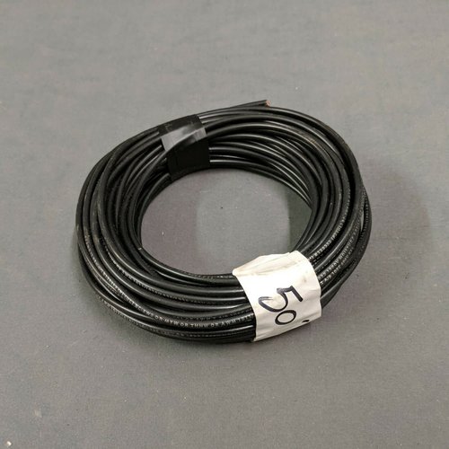 14 AWG Gauge Wire Black Copper Water Resistant