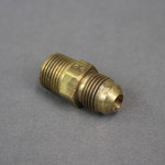 Unbranded Brass LP Adapter 3/8" Male Flare x 3/8" MPT