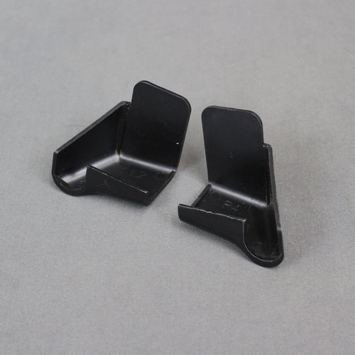 2 Pack Black Gutter Spouts