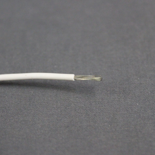 24" White 20AWG Wire Connector
