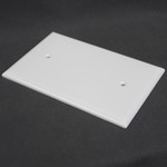 Cooper Wiring White Oversize Blank Wall Plate