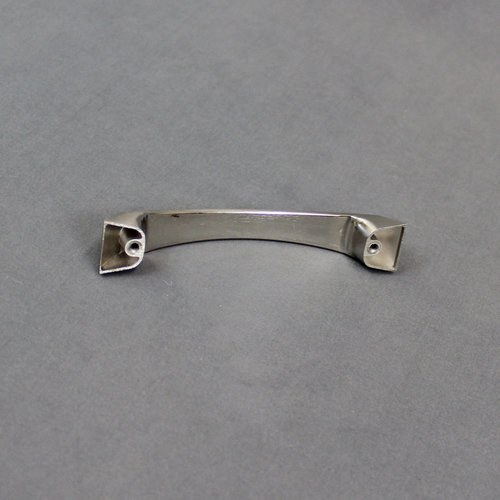 Unbranded 3 3/4" Nickel Sharp Edge Style Cabinet Pull