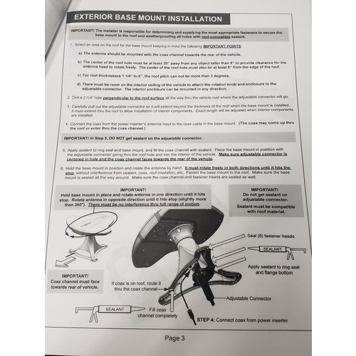 Antenna Directional King Jack HDTV - Affordable RVing