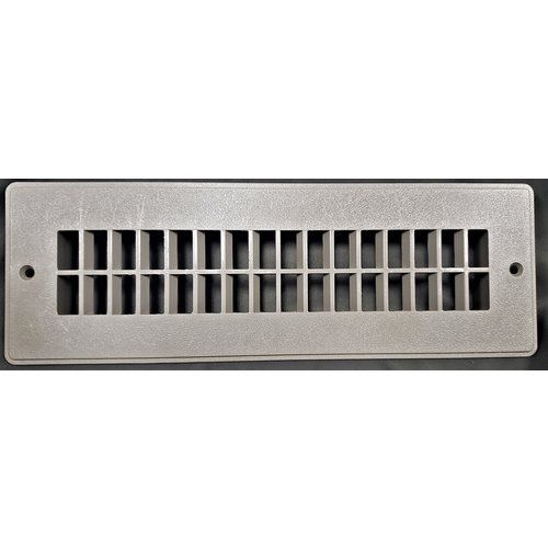 JR Products JR Products Floor Register 2" x 10" Grey