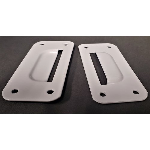 AP Products Wall Plate Bracket Pair White