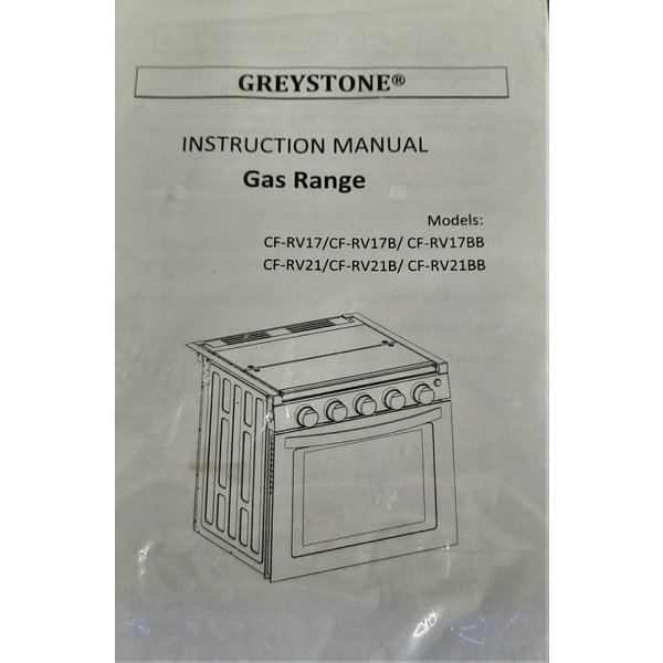 Greystone Oven 3 Burner Stainless 21 RV digital range stove LED -  appliances - by owner - sale - craigslist