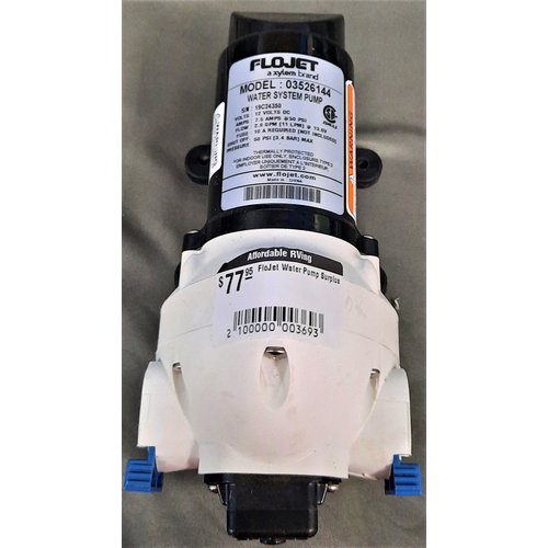FloJet Water Pump 50 PSI 2.9GPM