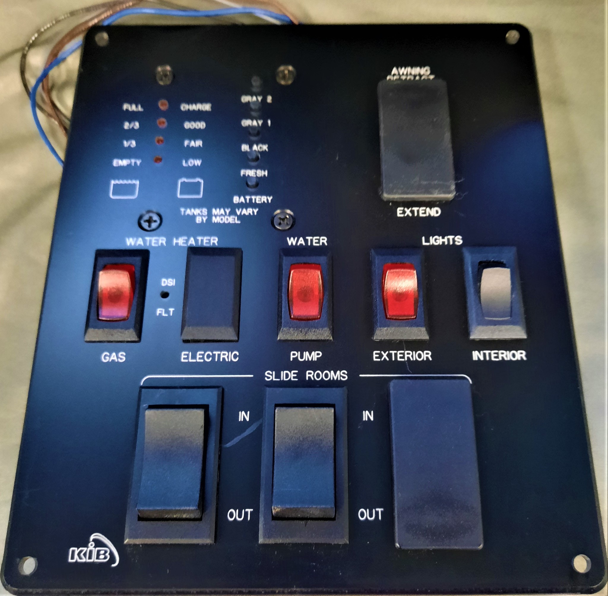 KIB Electronics Convenience Command Center Panel Affordable RVing