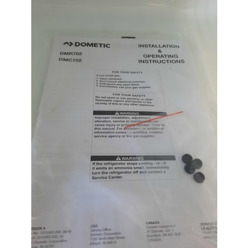 Dometic Dometic Refrigerator  DMR702 7 CU