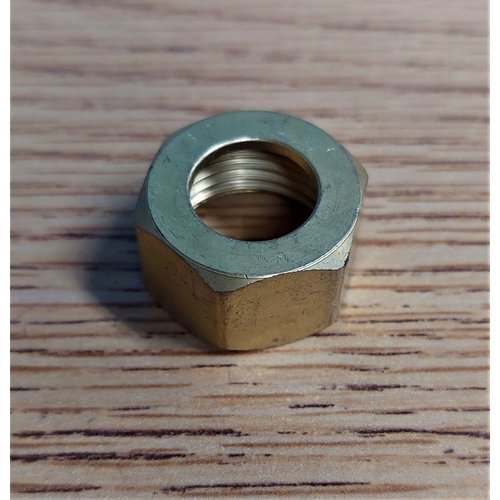 Brass 1/2"  Nut Connector