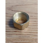 Brass 1/2"  Nut Connector