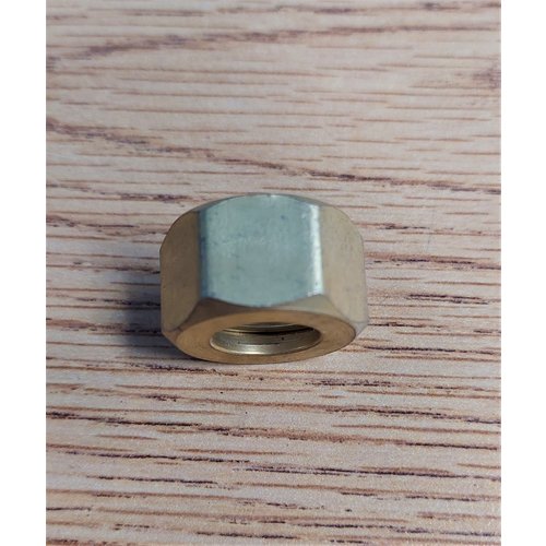 Brass 1/2"  Nut Connector