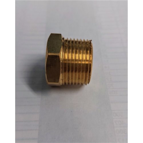 Brass Bushing 3/4" MIP x 1/2" FIP