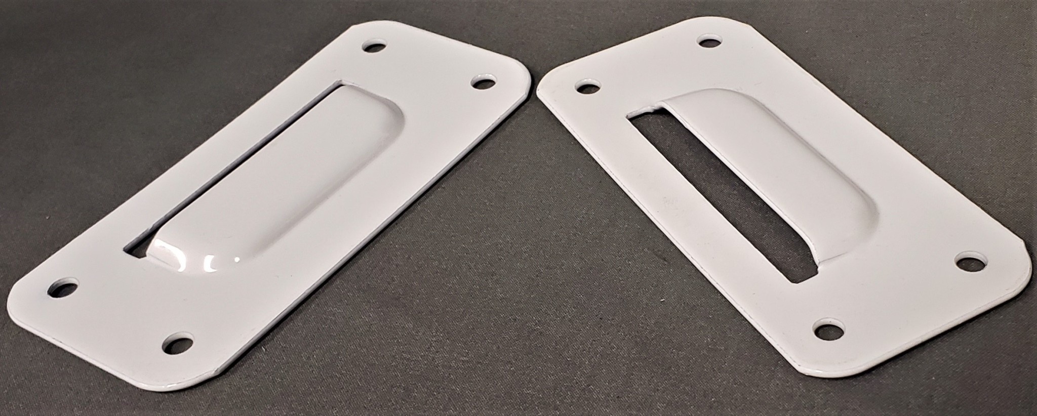 AP Products White Wall Plate Bracket Pair Affordable RVing