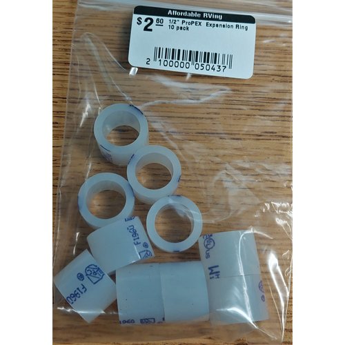 1/2" ProPEX  Expansion Ring 10 pack