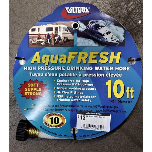 Fresh Water Hose 10'