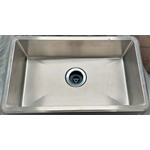 Lippert Components Kitchen Single Basin 25 x 15 Stainless round edge