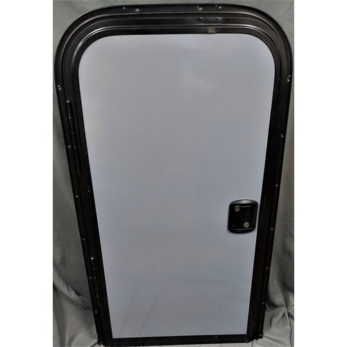 22" x 42" Bicycle/Baggage Door Gray with Black Trim