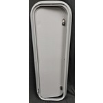 36" x 11" White with White Trim Baggage Door