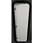 42 1/2" x 14" White with Black Trim Baggage Door